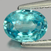 Nice Color 1.05 Ct. Oval Shape Natural Blue Zircon Gemstone Cambodia