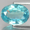 1.87 Ct. Oval Shape Natural Zircon Blue Color Cambodia