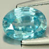 1.69 Ct. Oval Shape Natural Blue Color Zircon Cambodia