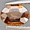 1.19 Ct. Oval Natural Imperial Zircon Tanga Tanzania