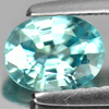 1.21 Ct. Nice Natural Gem Blue Color Zircon Oval Shape