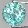 1.40 Ct. Calibrate Size 6 x 6 x 4 Mm. Round Natural Gem Blue Zircon