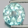 Good Natural Gem 1.42 Ct. Round Shape Blue Color Zircon