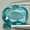 1.39 Ct. Oval Shape Natural Blue Color Zircon Cambodia