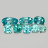 5.43 Ct. 8 Pcs. Natural Blue Color Zircon Cambodia Gems