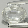 1.07 Ct. Oval Shape Natural Gem White Zircon Cambodia