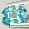 0.98 Ct. Oval Shape Natural Gem White Zircon Cambodia