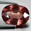 Imperial Pink Zircon 2.92 Ct. Oval Shape 9.4 x 6.9 Mm. Natural Gemstone Tanzania