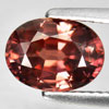 Imperial Pink Zircon 3.08 Ct. Oval 9.1 x 6.8 Mm. Natural Gem Tanzania Unheated