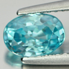 1.39 Ct. Delightful Natural Gem Blue Color Zircon Oval Shape