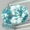 1.47 Ct. Oval Shape Natural Blue Color Zircon Cambodia