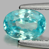 1.27 Ct. Oval Shape Natural Blue Color Zircon Cambodia