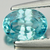 1.42 Ct. Oval Shape Natural Blue Color Zircon Cambodia
