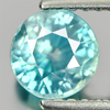 1.31 Ct. Round Shape Natural Gemstone Blue Color Zircon