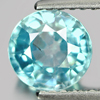 1.48 Ct. Alluring Round Shape Natural Gem Blue Zircon