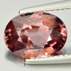 3.82 Ct. Oval Natural Gem Imperial Pink Zircon Unheated