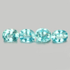Good 2.51 Ct. 4 Pcs. Oval Shape Natural Blue Zircon