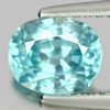 1.75 Ct. Oval Shape Natural Gemstone Blue Zircon Cambodia