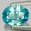 Calibrate Size 1.80 Ct. Oval Shape Natural Blue Zircon Gemstone