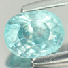 1.88 Ct. Oval Shape Natural Blue Zircon Cambodia Gem