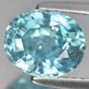 2.64 Ct. Nice Oval Shape Natural Blue Zircon Gem