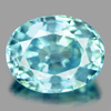 1.78 Ct. Oval Shape Natural Blue Color Zircon Gem