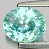 Good Cutting 2.00 Ct. Oval Shape Natural Gemstone Blue Zircon