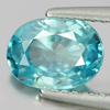 1.60 Ct. Attractive Oval Shape Natural Gem Blue Color Zircon