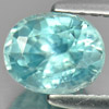 1.80 Ct. Oval Shape Natural Blue Zircon Cambodia Gem