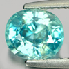 2.01 Ct. Oval Shape Natural Gemstone Blue Color Zircon