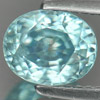 2.40 Ct. Delightful Oval Shape Natural Blue Zircon Gem