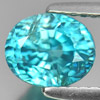 2.64 Ct. Alluring Oval Shape Natural Blue Zircon Gem