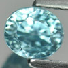 1.24 Ct. Attractive Oval Natural Gem Blue Color Zircon