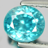 1.35 Ct. Beautiful Oval Shape Natural Gem Blue Color Zircon