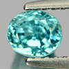 1.23 Ct Stunning Oval Natural Blue Zircon Cambodia Gems