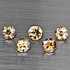 2.89 Ct. 5 Pcs Diamond Cut Natural Imperial Zircon Gems