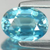 Natural Gemstone 1.30 Ct. Oval Shape Blue Color Zircon