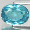 1.39 Ct. Seductive Natural Blue Zircon Gemstone Oval Shape From Cambodia
