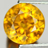 Yellow Zircon 5.13 Ct. VVS Round Shape 8.5 Mm. Natural Gemstone From Cambodia