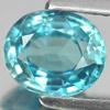 1.59 Ct. Attractive Oval Shape Natural Blue Zircon Gem