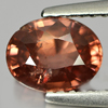 Imperial Pink Zircon Oval Shape 1.42 Ct. Natural Gemstone Unheated
