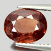 2.91 Ct. Natural Imperial Zircon Gemstone Oval Shape From Tanzania Unheated