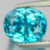 4.73 Ct. Colorful Cushion Shape Natural Blue Zircon Gemstone