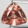 Imperial Pink Zircon 2.13 Ct. Trilliant 7.5 x 8.4 Mm. Natural Gemstone Unheated Imperial Pink Zircon 2.13 Ct. Trilliant 7.5 x 8.4 Mm. Natural Gemstone Unheated