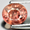1.87 Ct. Oval Cut Natural Gemstone Imperial Pink Zircon From Tanzania Unheated 1.87 Ct. Oval Cut Natural Gemstone Imperial Pink Zircon From Tanzania Unheated