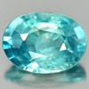 1.26 Ct. Alluring Oval Shape Natural Blue Zircon Gemstone 1.26 Ct. Alluring Oval Shape Natural Blue Zircon Gemstone