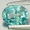 1.41 Ct. Seductive Oval Cut Natural Gemstone Blue Zircon 1.41 Ct. Seductive Oval Cut Natural Gemstone Blue Zircon