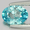 1.15 Ct. Good Color Natural Gem Blue Zircon Oval Shape 1.15 Ct. Good Color Natural Gem Blue Zircon Oval Shape