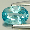 1.12 Ct. Stunning Natural Gemstones Blue Zircon Oval Shape 1.12 Ct. Stunning Natural Gemstones Blue Zircon Oval Shape