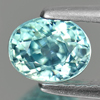 1.33 Ct. Good Natural Gemstone Blue Zircon Oval Shape